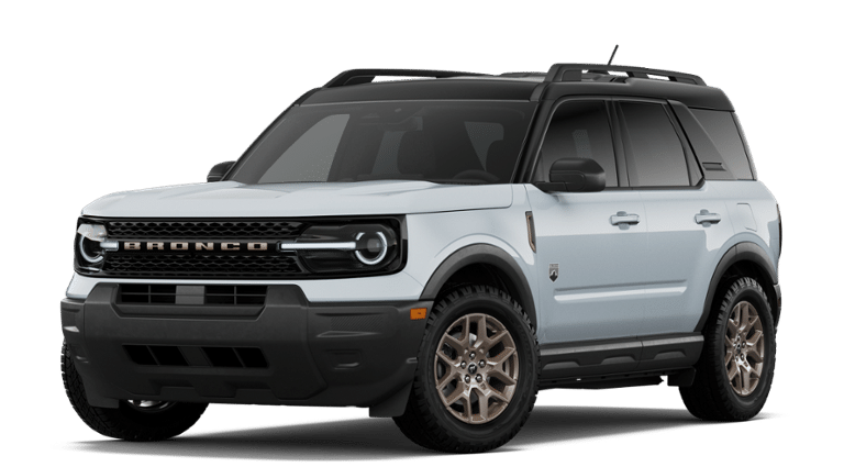 2026 Ford Bronco Sport in Space White Metallic