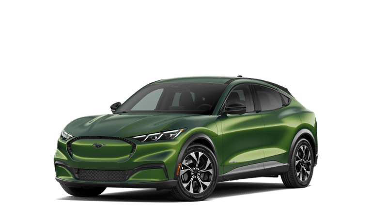 2026 Ford Mustang Mach-E in Eruption Green Metallic
