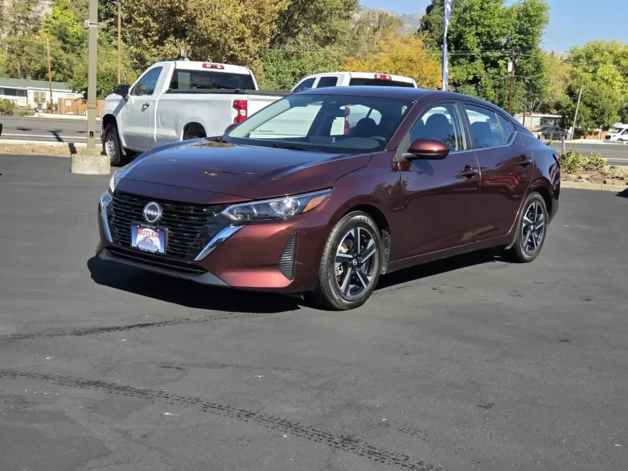 2025 Nissan Sentra in Rosewood Metallic