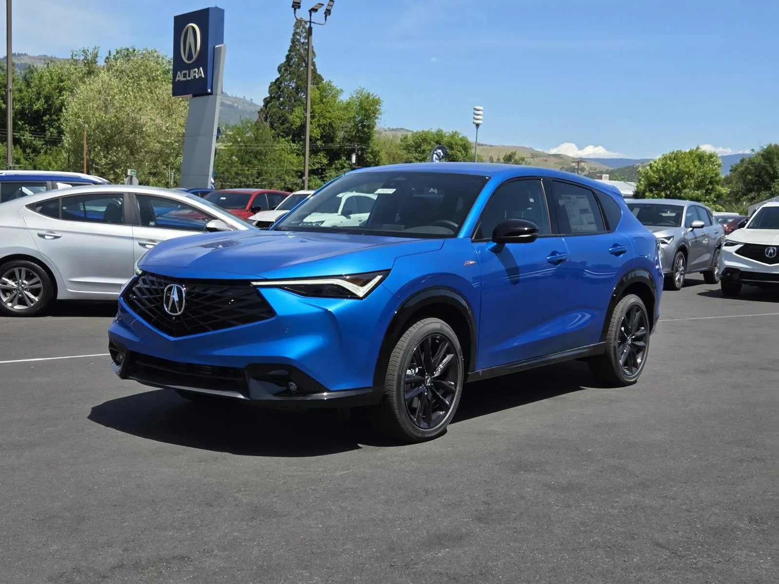 2026 Acura ADX w/A-Spec Advance Package AWD in Double Apex Blue Pearl II