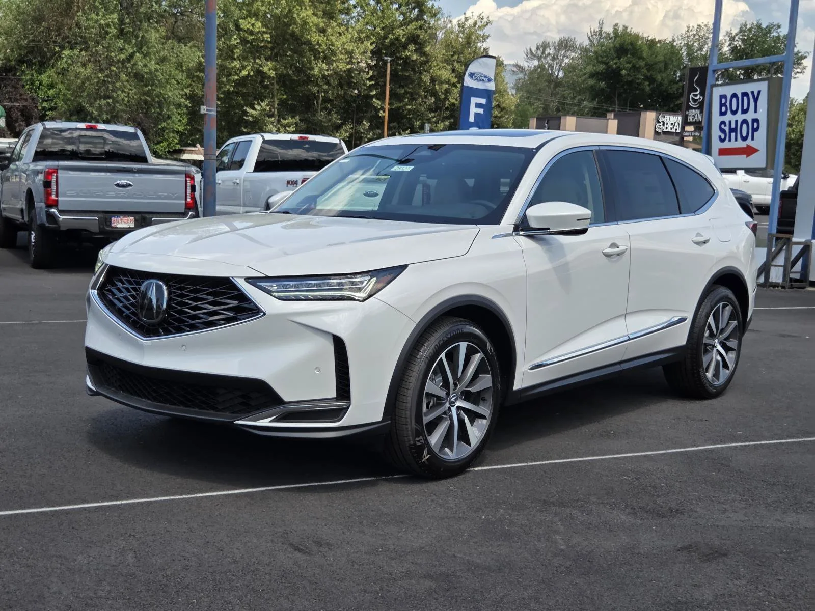 2026 Acura MDX w/Technology Package AWD in Platinum White Pearl