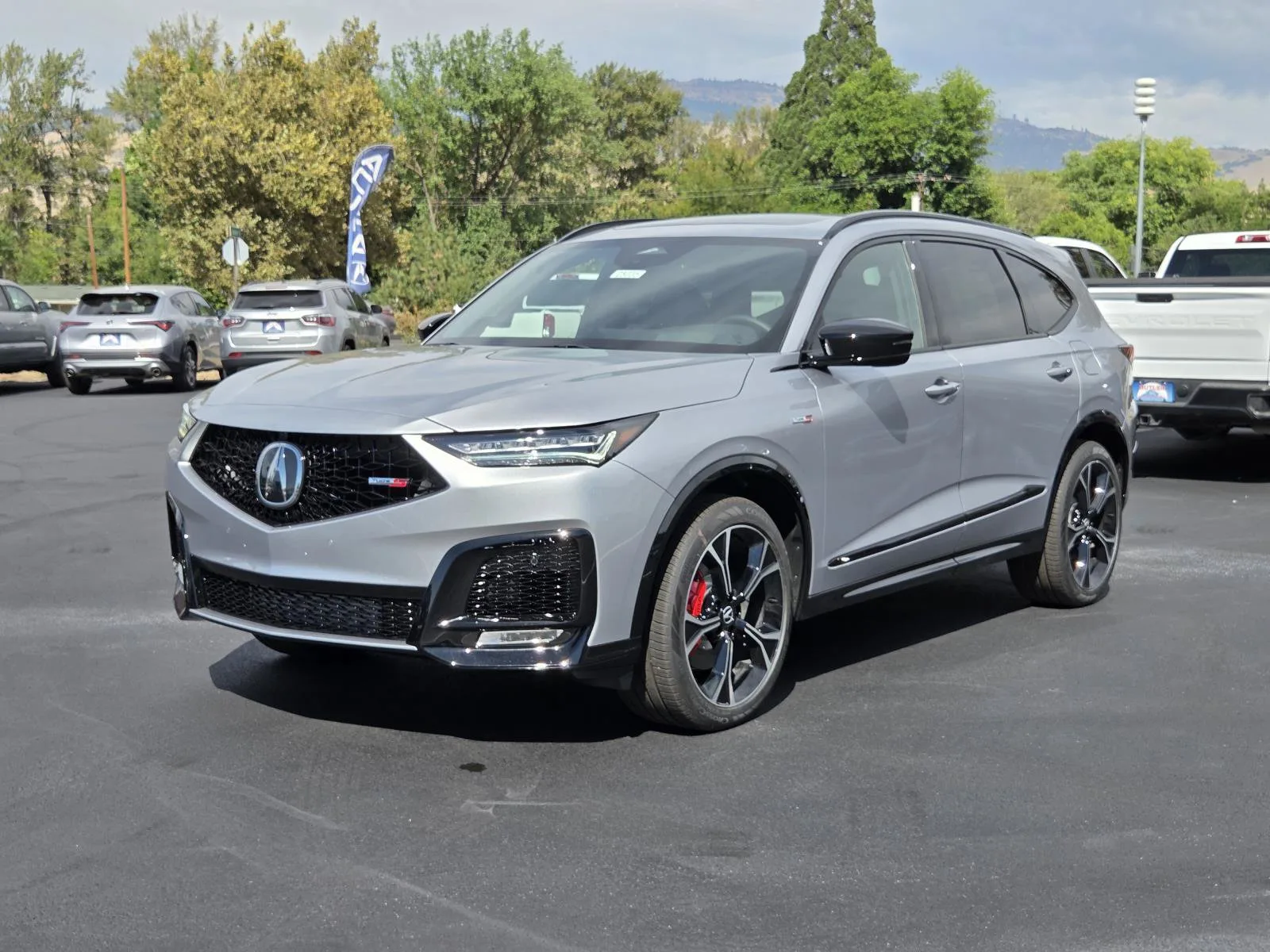 2026 Acura MDX Type S w/Advance Package AWD in Solar Silver Metallic
