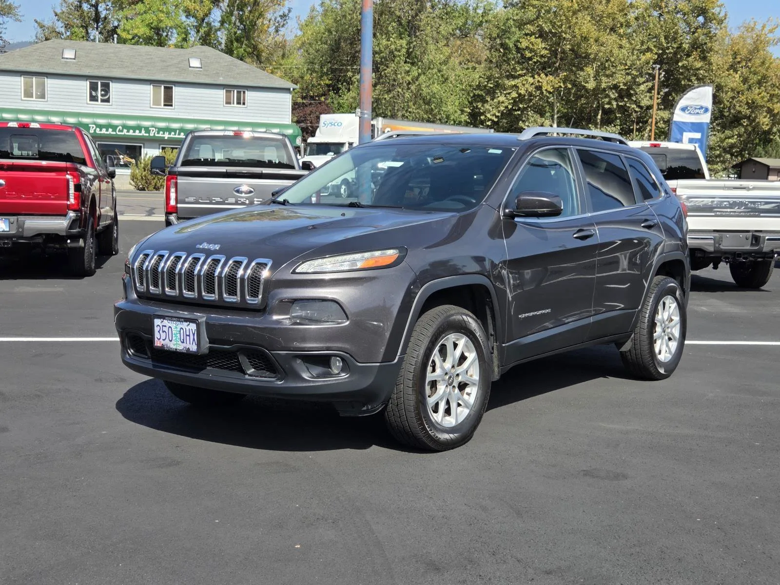 2015 Jeep Cherokee Latitude in Granite Crystal Metallic Clearcoat