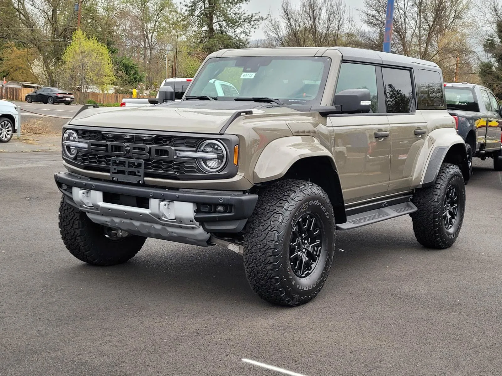 2026 Ford Bronco Raptor in Marsh Gray