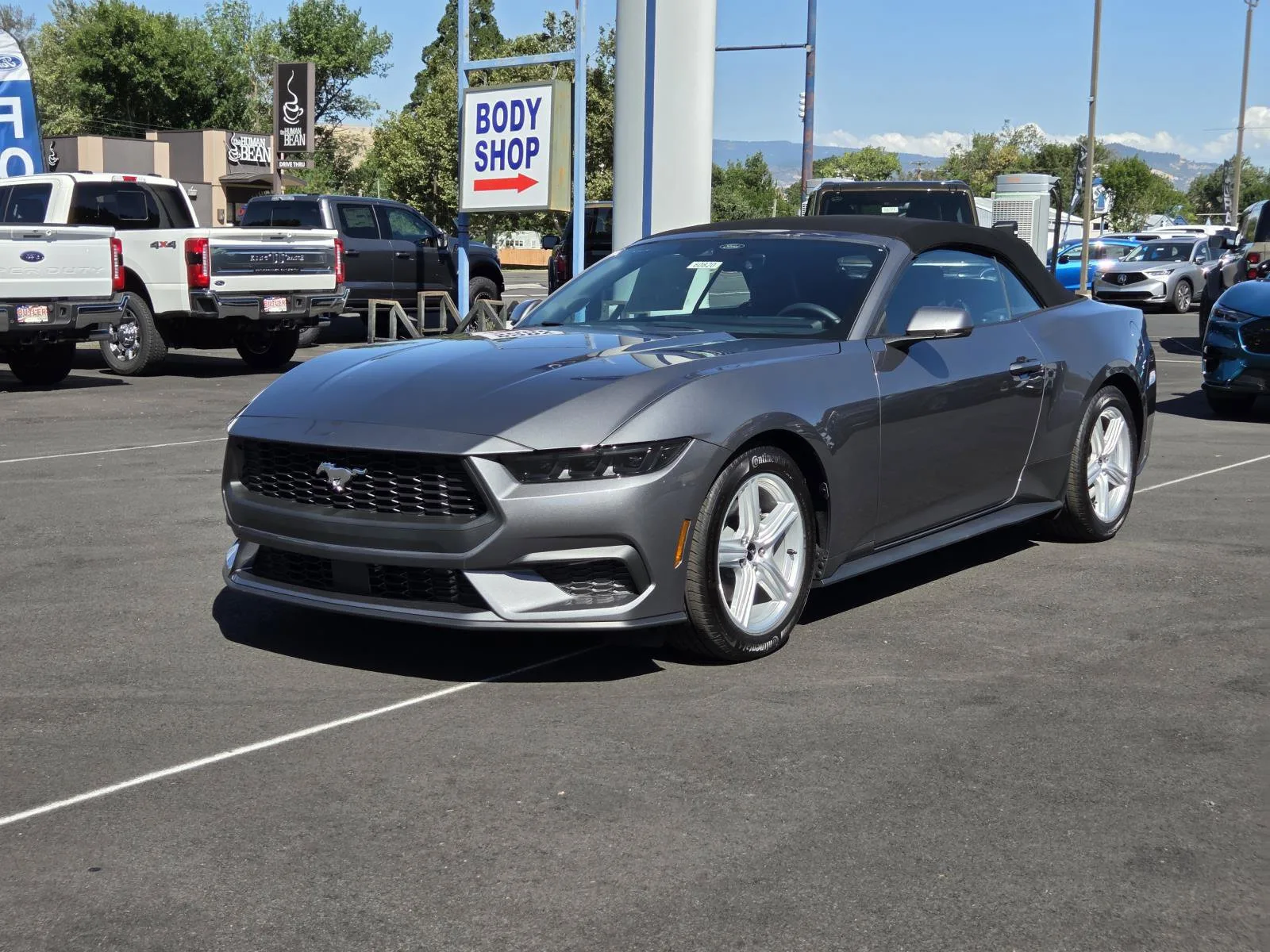 2026 Ford Mustang EcoBoost Premium in Carbonized Gray Metallic
