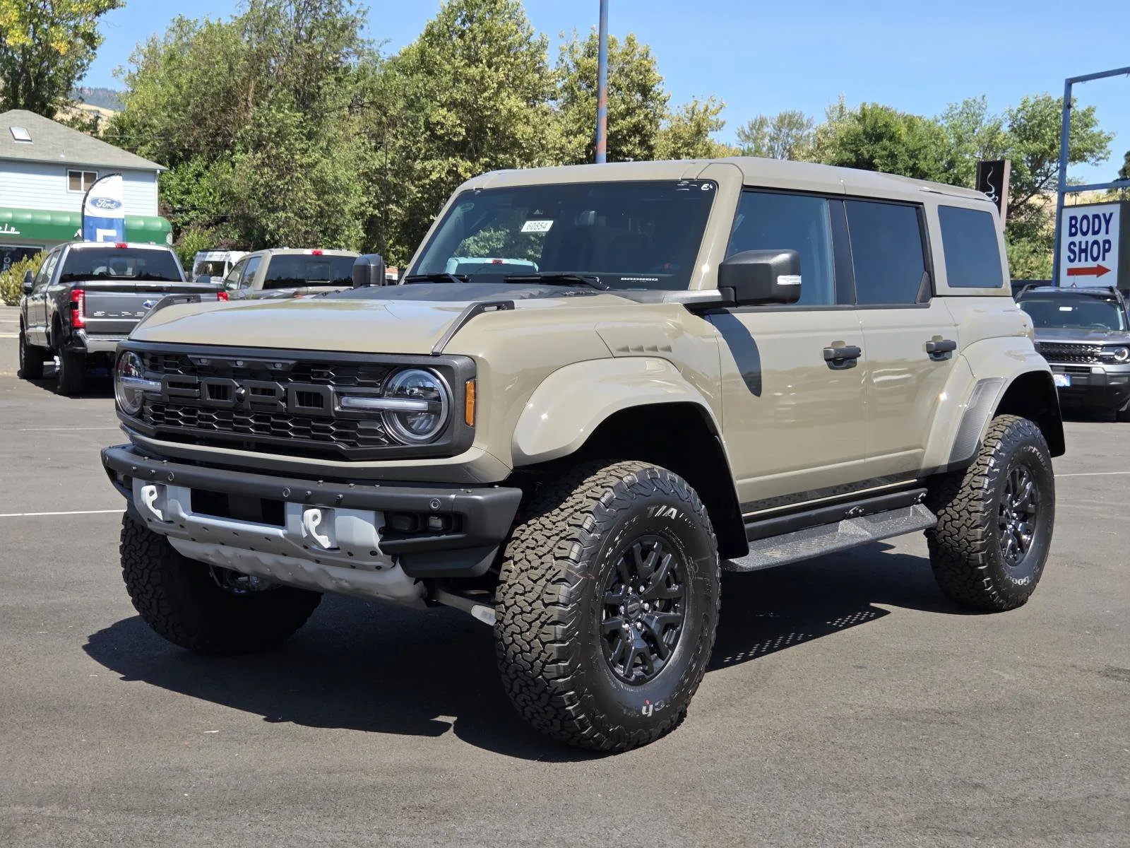 2026 Ford Bronco Raptor in Marsh Gray