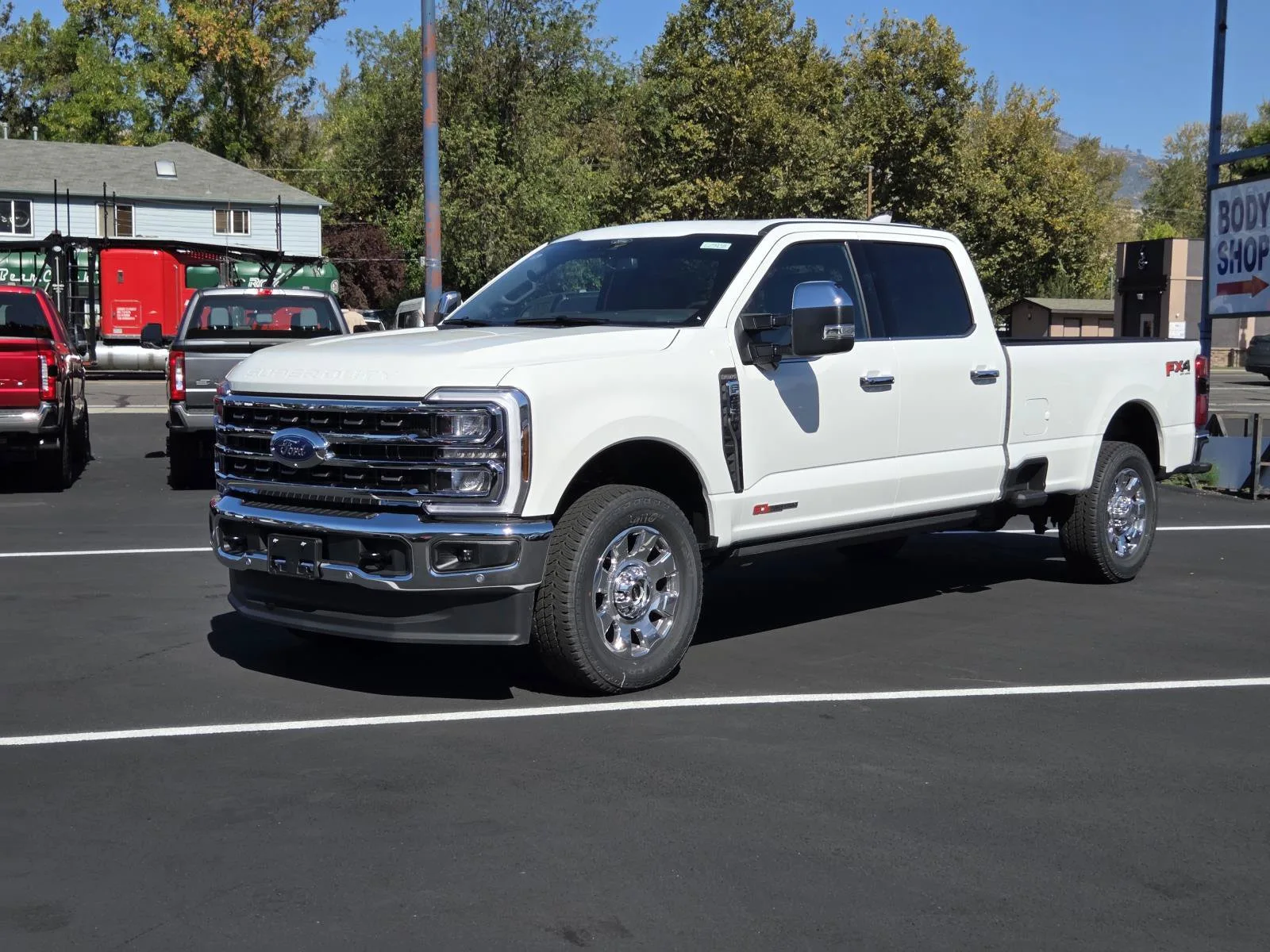 2026 Ford Super Duty F-350 SRW King Ranch in White Metallic