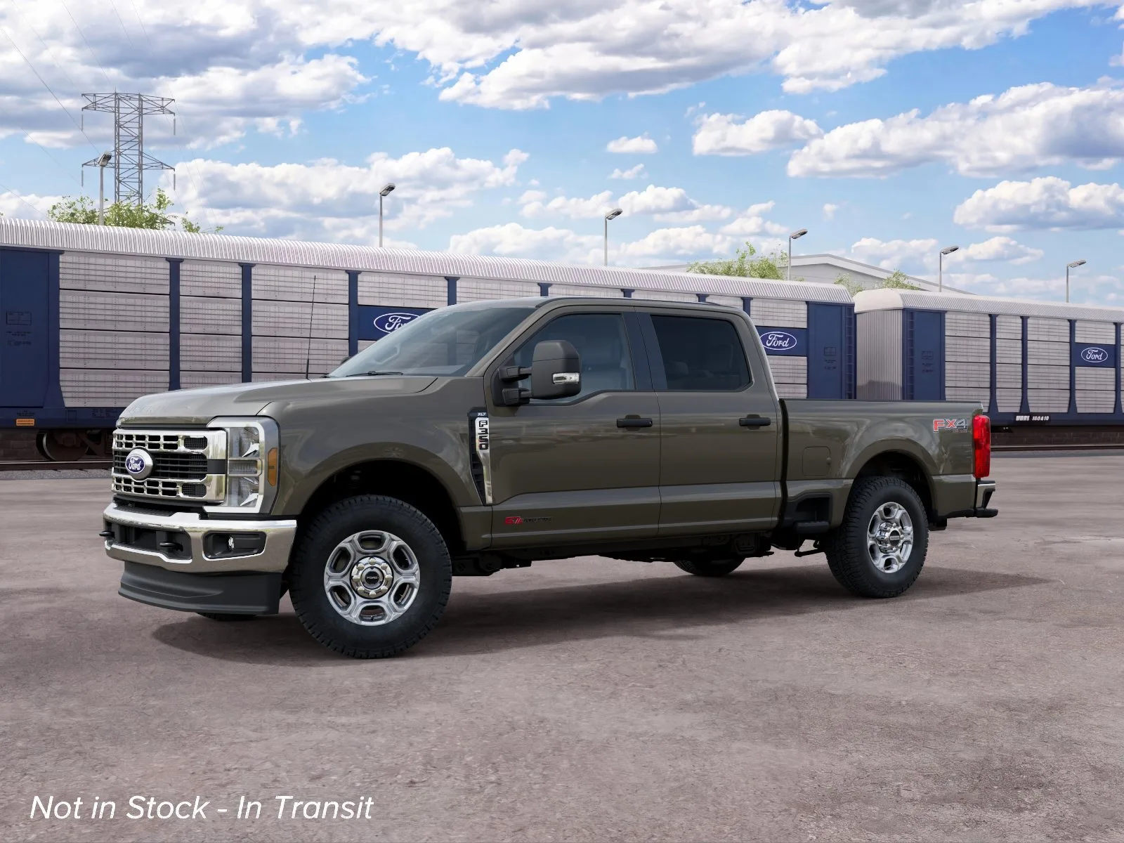 2027 Ford Super Duty F-350 SRW XLT in Marsh Gray
