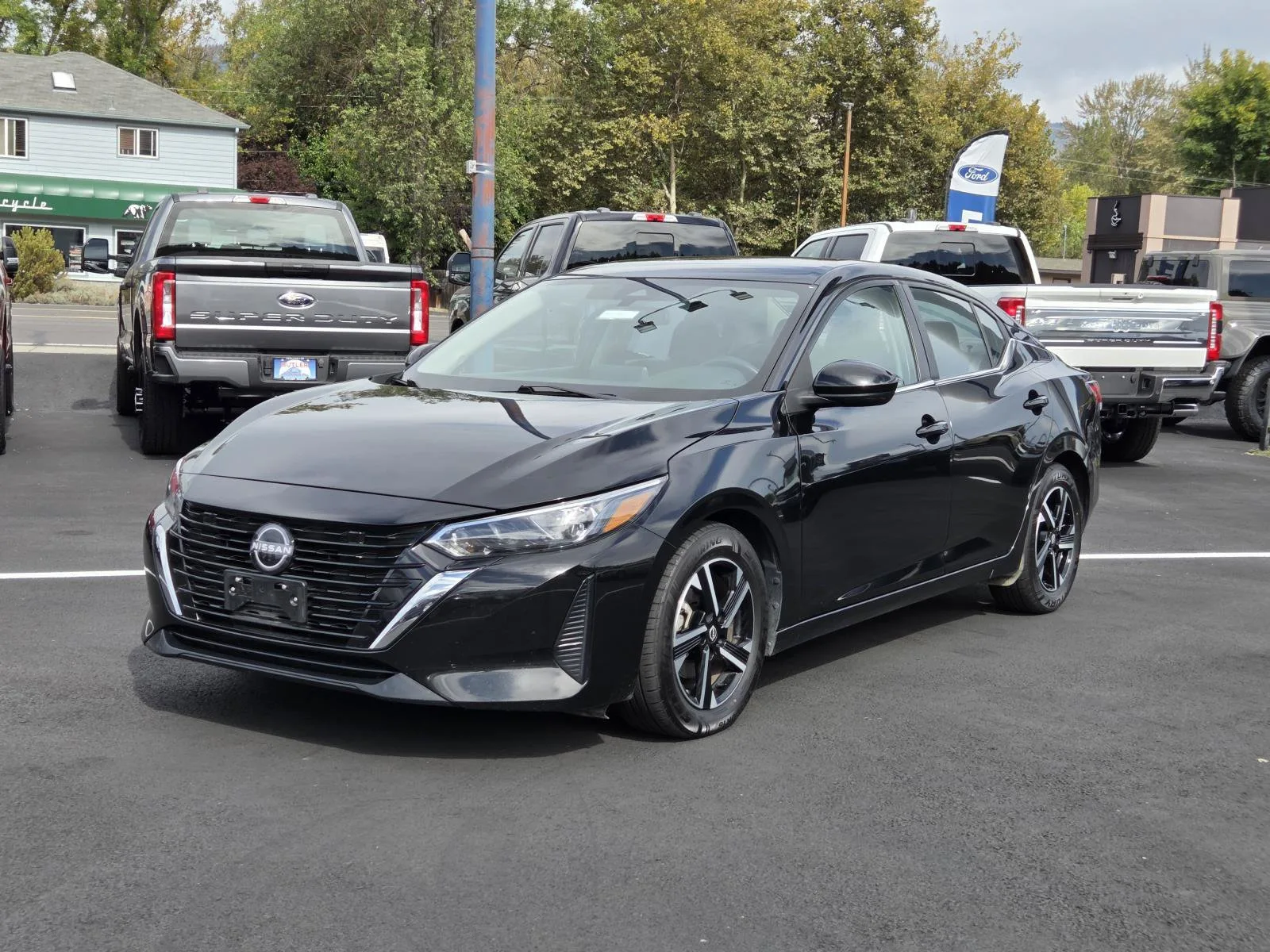 2024 Nissan Sentra SV in Super Black