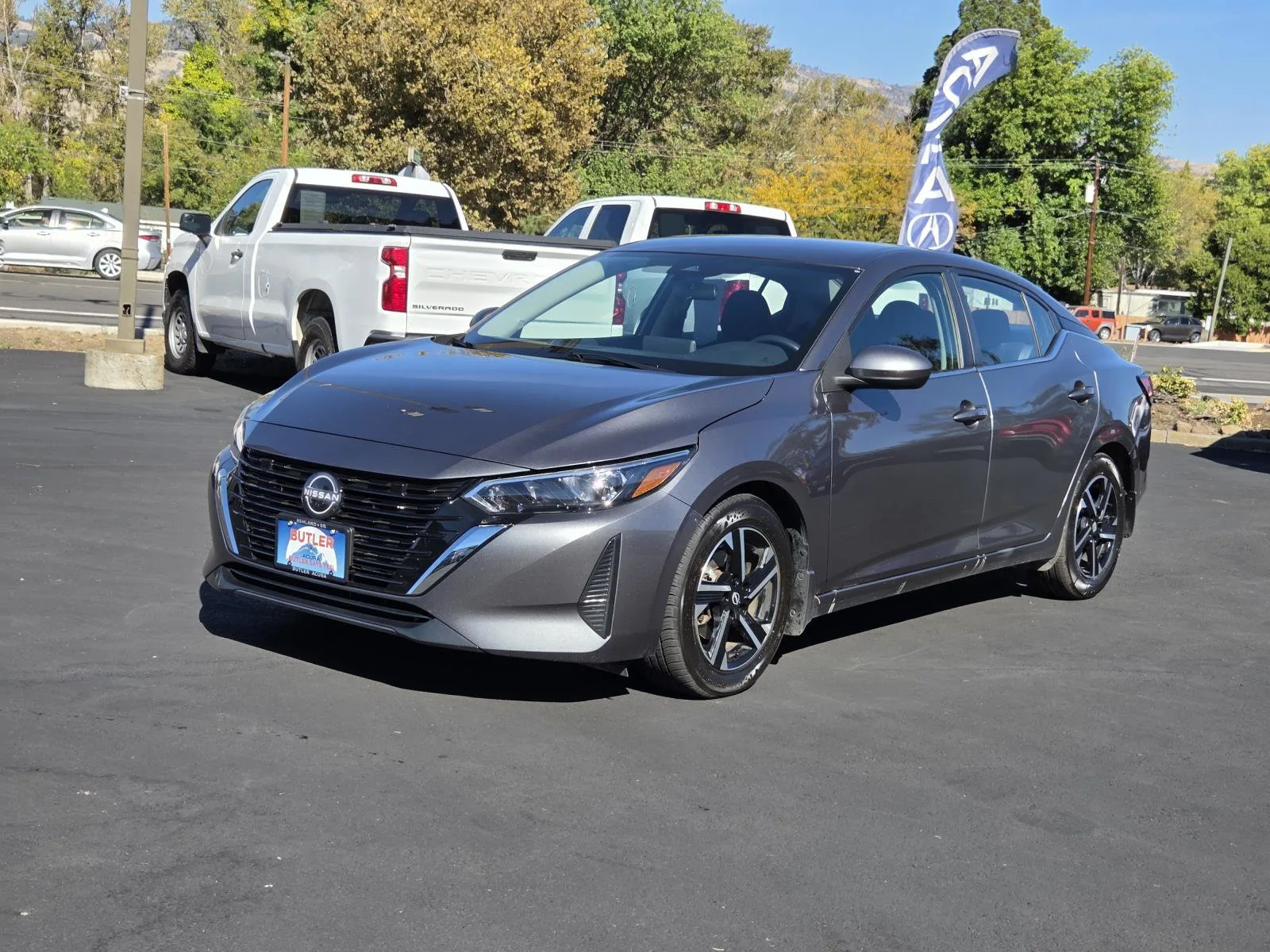 2025 Nissan Sentra SV in Gun Metallic