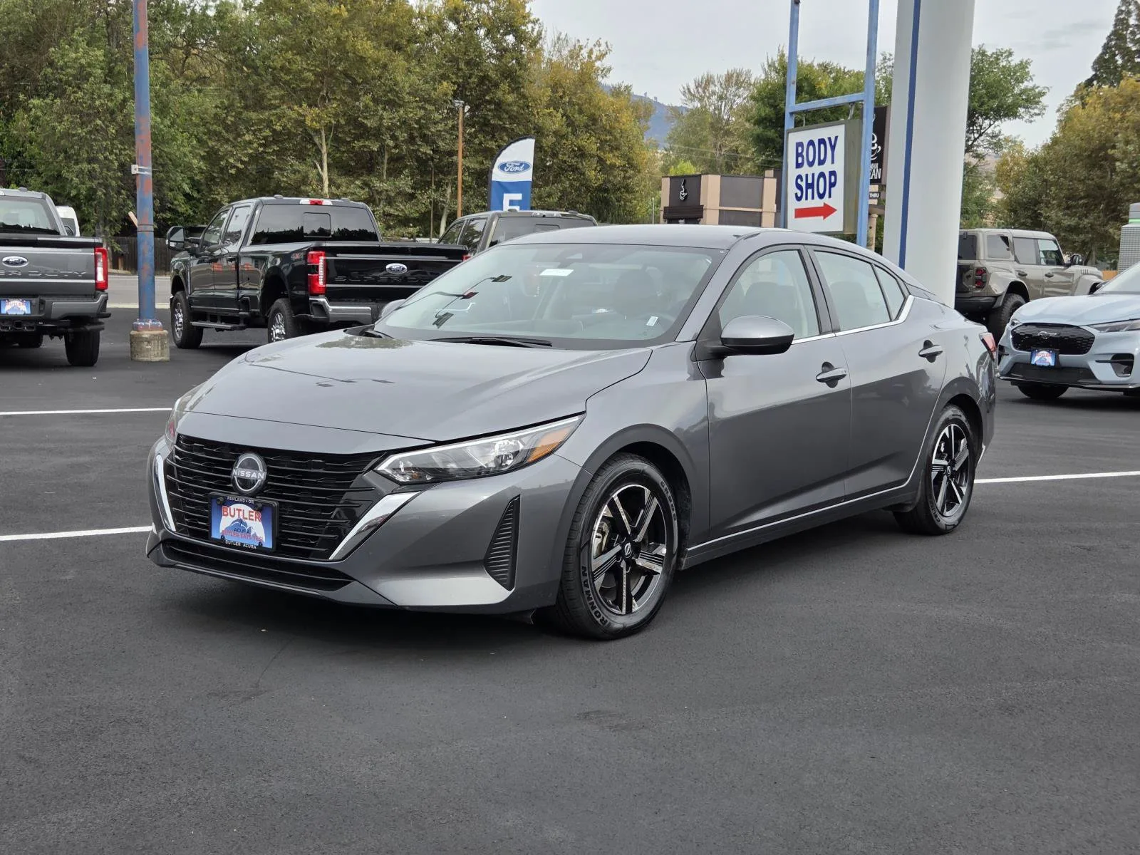2025 Nissan Sentra SV in Gun Metallic