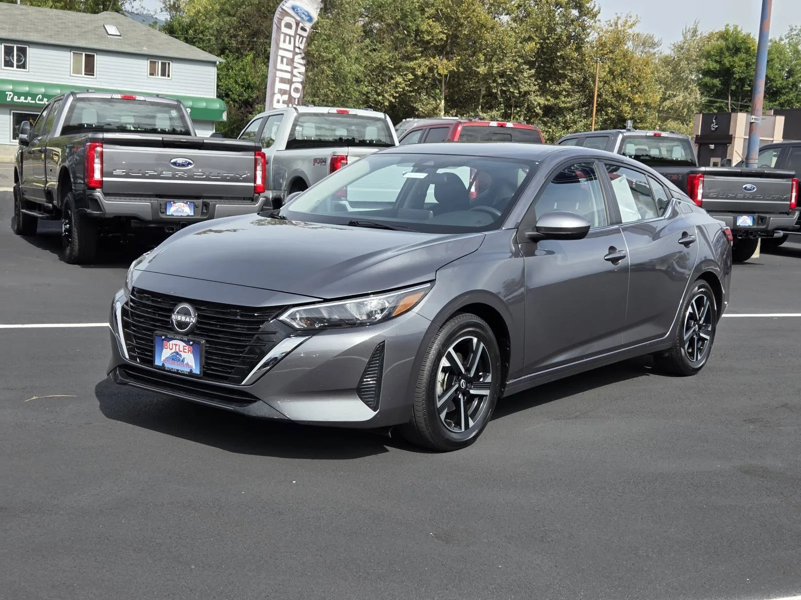 2025 Nissan Sentra SV in Gun Metallic