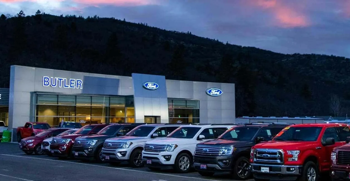 Butler Ford dealership in Ashland, Oregon